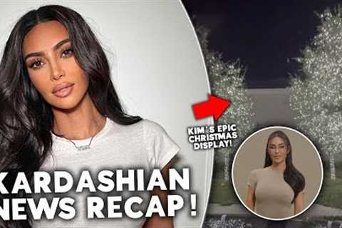 Kim Kardashians' Crazy Xmas Lights, Comedy Movie Headed for Netflix &amp; Skims Ultimate Bra Sells..