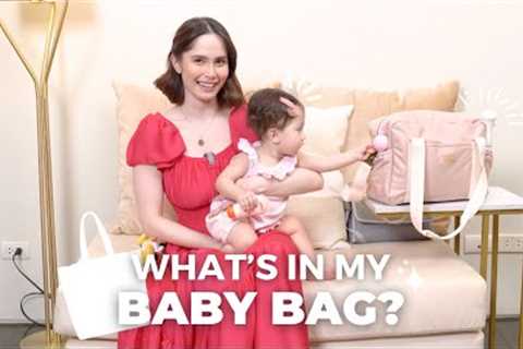 WHAT'S IN MY BABY BAG? | Jessy Mendiola