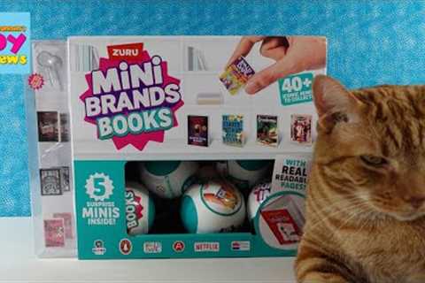 Zuru Mini Brands Books Tiny Miniature Book Unboxing
