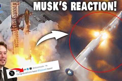 Starship IFT-2 launch testing Booster Explosion, Ship 25 Lost. Elon Musk's reaction...