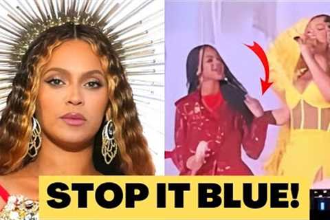 Beyonce Reveals Why She Pulled Blue By The Hair During Performance