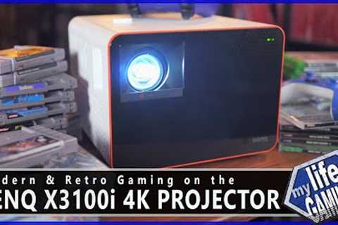 Modern and Retro Gaming on the BenQ X3100i 4K Projector / MY LIFE IN GAMING