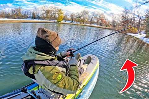 This Bait ALWAYS Catches Fish in COLD Water!