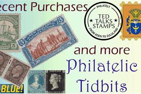 Ep. 101 - Recent Postage Stamp Purchases and More Philatelic Tidbits