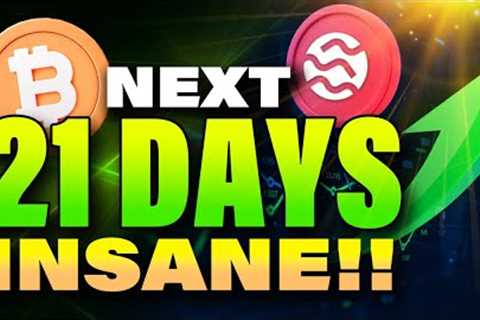 NEXT 21 DAYS ARE GOING TO BE INSANE FOR CRYPTO! This Altcoin Touched an all-time high today!