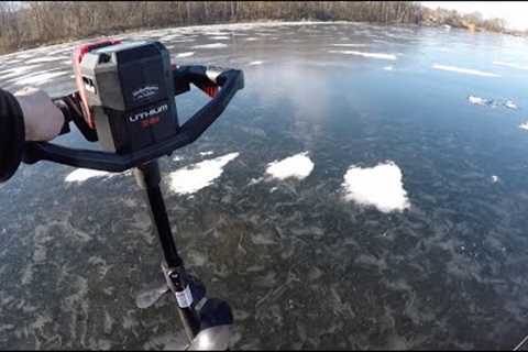 First Ice! Underwater Camera Setup for Early Ice