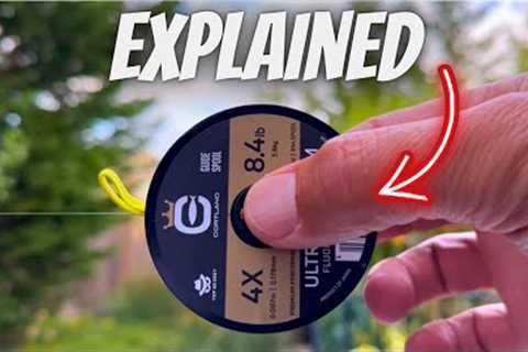 How-to Use Tippet &amp; Tapered Leaders for Trout - Made EASY || Fly Fishing for Beginners &amp;..