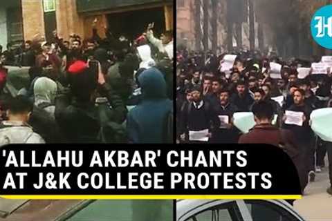 Kashmir: Anger Over Social Media Post On Islamic Prophet Muhammad By NIT Student; Protests Erupt