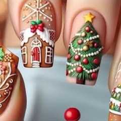 Christmas Nail Decoration Ideas 2023 #tutorial | Best Holidays Nail Art ...