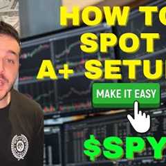 How To Find A+ Setups To Make $1,000’s | FULL BEGINNERS STRATEGY $SPY