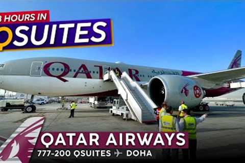 The BEST Business Class on Earth?!【Trip Report: QATAR AIRWAYS New York to Doha】777 QSuites