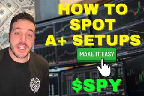 How To Find A+ Setups To Make $1,000’s | FULL BEGINNERS STRATEGY $SPY