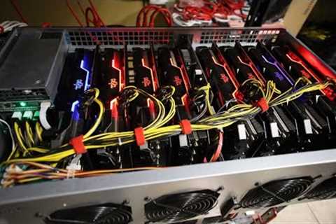 All the KAWPOW Coins are Booming! 5700 XT Mining Rig Build.