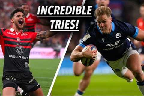 32 Unbelievable Rugby Tries in 2023 - Impossible to Forget!