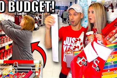 SURPRISE Christmas SHOPPING SPREE for Sam &amp; Emily! 🎁 NO BUDGET!
