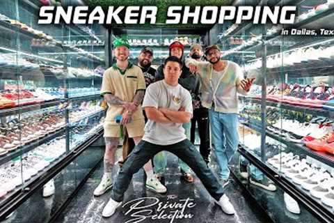 Shopping at Sneaker Stores in Dallas! *Never Before Seen GRAILS*