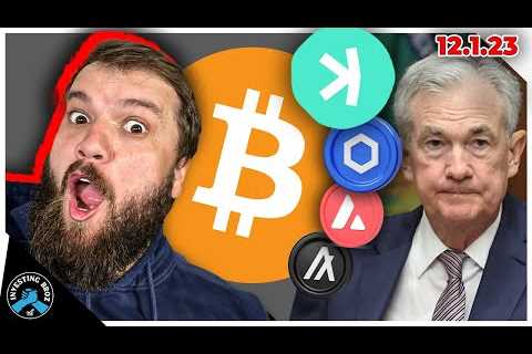 Jerome Powell Sparks Crypto Rally! (Bitcoin Hits $39K)