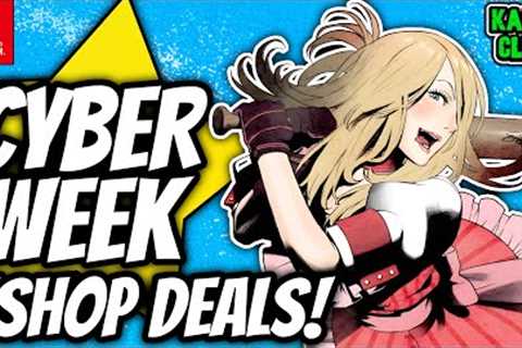 CYBER WEEK Nintendo Switch Eshop Sale! + LAST CHANCE Eshop Deals!