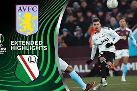 Aston Villa vs. Legia Warszawa : Extended Highlights | UECL Group Stage MD 5 | CBS Sports Golazo