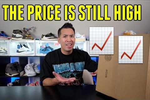 THE PRICE IS STILL HIGH 📈 WILL THE RESELL PRICE EVER DROP ??? SNEAKER UNBOXING