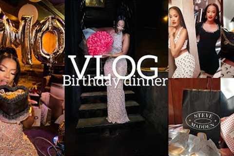 My Birthday Vlog Part 2 || Makeup | Birthday dinner | unboxing birthday gifts | Clubbing | pj party