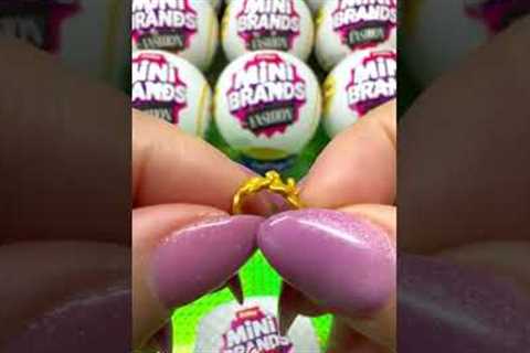 NEW!! Mini Brands Fashion Series 3 ASMR Zuru Toy Unboxing #shorts