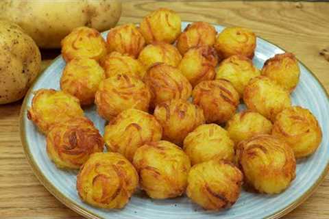 Only 2 ingredients! Only 3 potatoes! A very simple and delicious potato recipe.5 Best Potato Recipes