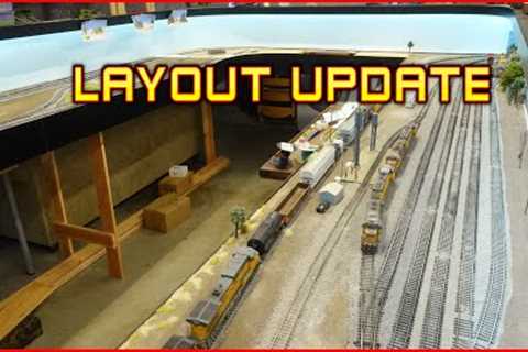 Layout Update | Paving Roads &amp; Wiring Tortoises