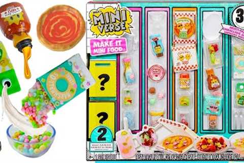 Making Mini Verse Foods with MiniVerse Food Maker Pack