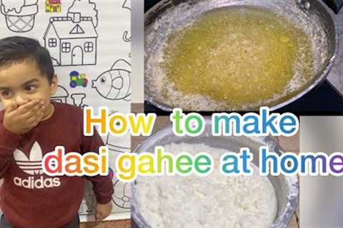 Craving Authentic Ghee? Learn the Authentic Recipe Here!#homemade