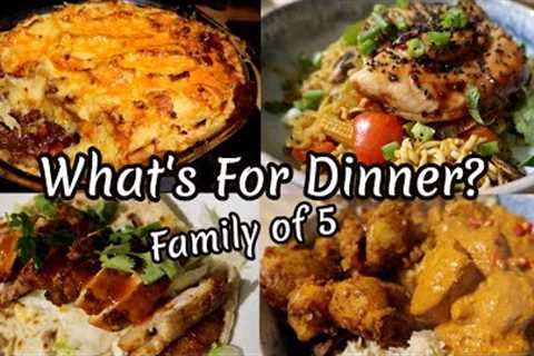 FAMILY DINNER IDEAS ~ EASY &amp; AFFORDABLE RECIPES