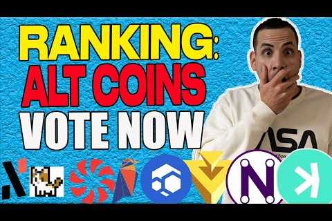 🚨Ranking ALT Coins- Viewers Decide| Crypto, GPU Mining🚨