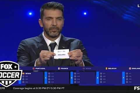 2024 UEFA Euro Cup Draw: Full group seedings ft. France, England, Germany and more | FOX Soccer
