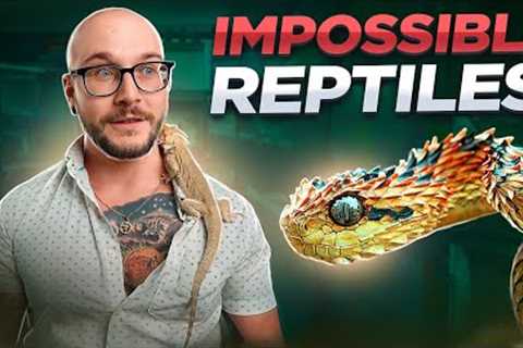 The 5 LEAST Handleable Pet Reptiles THAT WILL BITE YOU!