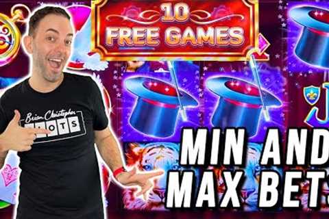 🎩 Hold On To Your Hat! ⚡ MIN Bets, MAX Bets, &amp; 7 BONUSES!