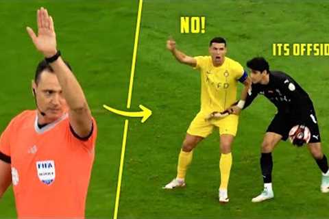 Great Cristiano Ronaldo Goals Keep Getting Disallowed!