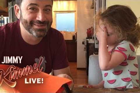 Jimmy Kimmel Tells His Daughter He Ate All Her Halloween Candy