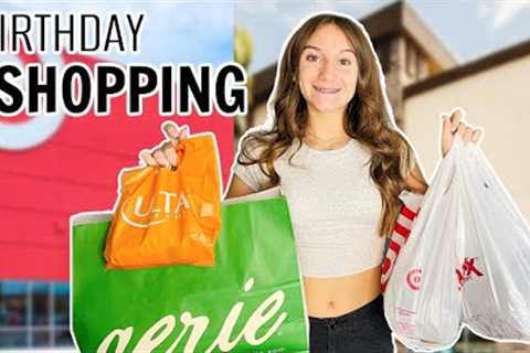 SPENDING ALL MY BIRTHDAY MONEY | SHOPPING &amp; HAUL