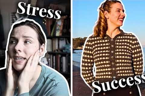 From yarn to sweater: creating my first knitting pattern