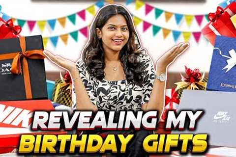 Revealing My 18th Birthday Gifts ||#sneholic #18thbirthday #birthdaygifts