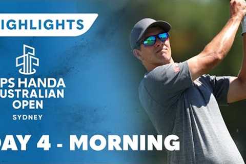 Australian Open Golf Highlights: Round 4 - Morning Session | Wide World of Sports
