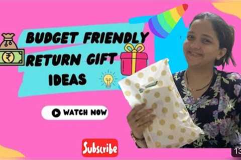 Return Gift Ideas For Birthday Party 🥳 | Return Gift Ideas | Anushree B’day Return Gifts #birthday