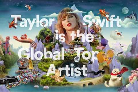 SPOTIFY | 2023 Wrapped - Taylor Swift Global Top Artist of the Year