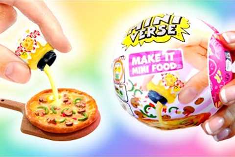 MAKING ***MORE*** MINI FOOD! MiniVerse Make it Minis Diner Series 2! #minifood #miniverse