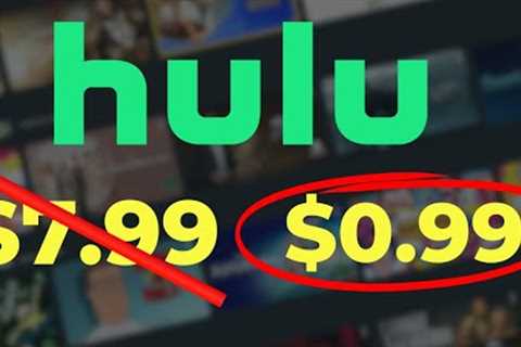 Hulu Black Friday 2023 Deal: 99 Cents a Month for an Entire Year!