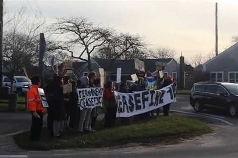 Joe Biden's Vacation in Nantucket Interrupted by Protests