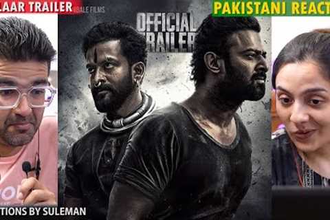 Pakistani Couple Reacts To Salaar Hindi Trailer | Prabhas | Prashant Neel | Prithviraj | Shruthi H