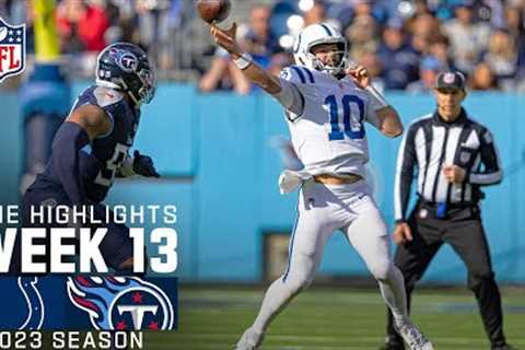 Indianapolis Colts vs. Tennessee Titans Game Highlights | NFL 2023 Week 13