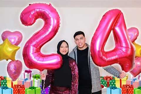 Surprising My Wife With 24 Gifts For Her 24th BIRTHDAY