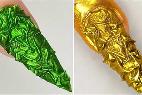 Satisfying Nail Art Tutorial | Awesome Nail Design &amp; Ideas | Pretty Nails Art